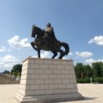 statua a cavallo di Gengis Khan