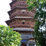 pagoda in legno