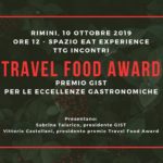 Premio Travel Food Award evento