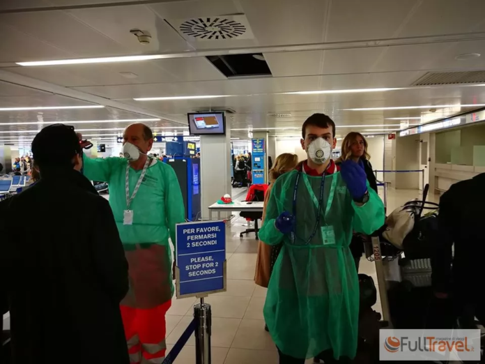 Coronavirus, aeroporto di Linate