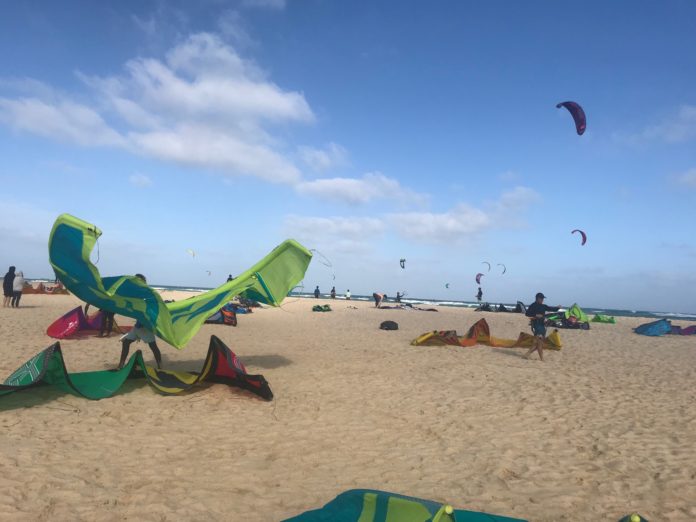 Kite-beach Isola di Sal, Capo Verde, credit Elena Pizzetti