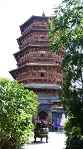 pagoda in legno